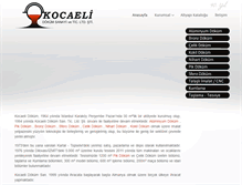 Tablet Screenshot of kocaelidokum.com